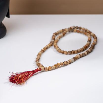 chakra healing spiritual Jasper Mala Beads